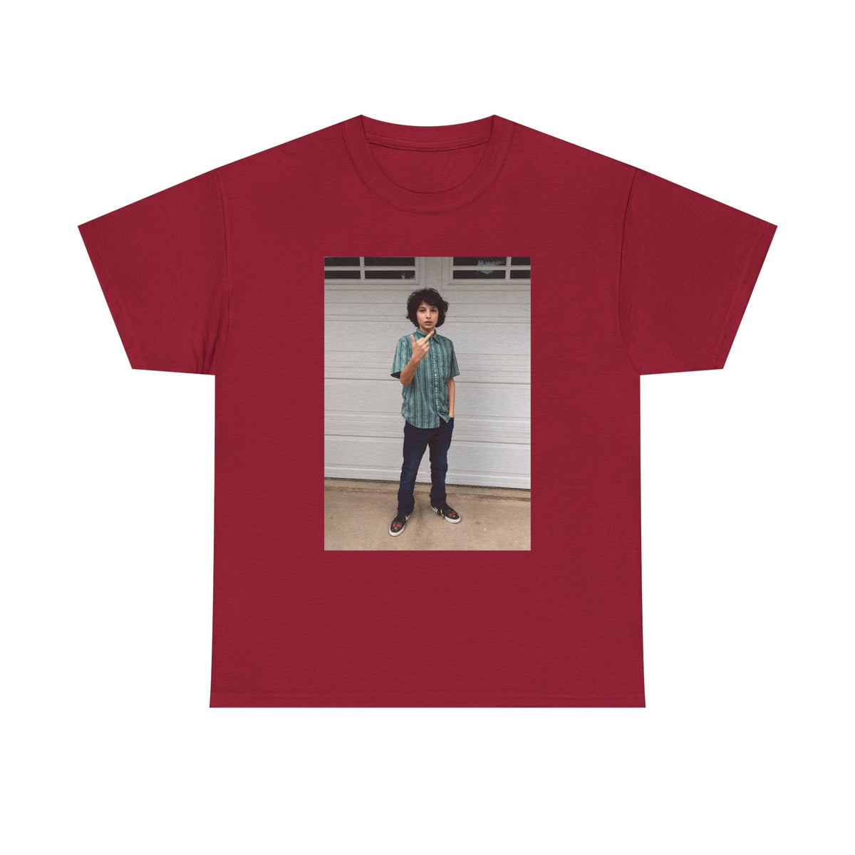 Little Finn Wolf Unisex Heavy Cotton Tee
