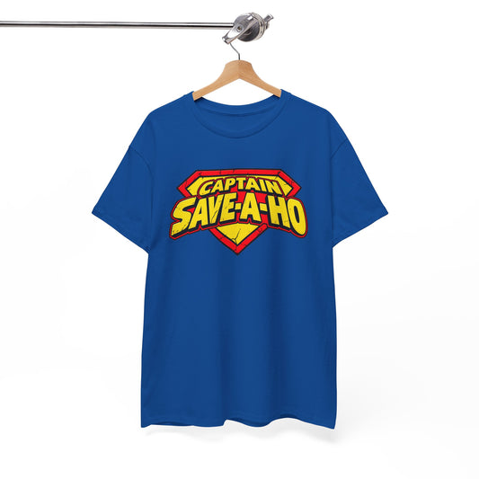 Captain Save A Ho Unisex Heavy Cotton Tee