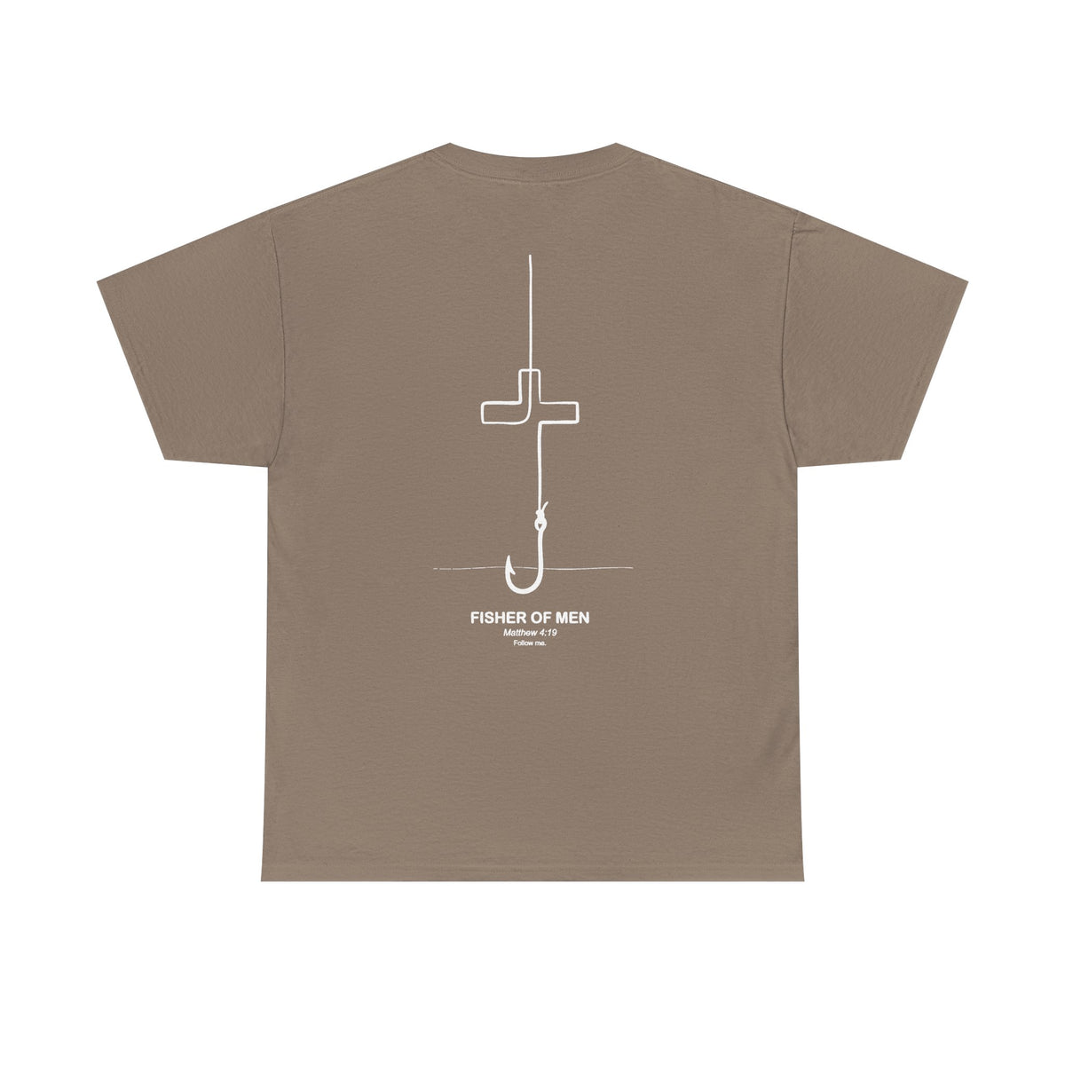 Fisher of Men Mathew 4:19 Unisex Heavy Cotton Tee