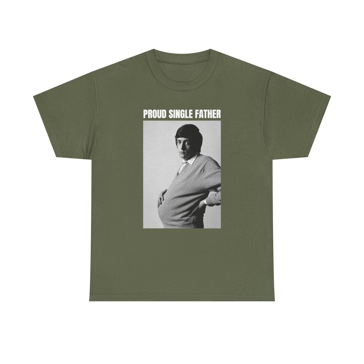 Proud Single Father Unisex Heavy Cotton Tee