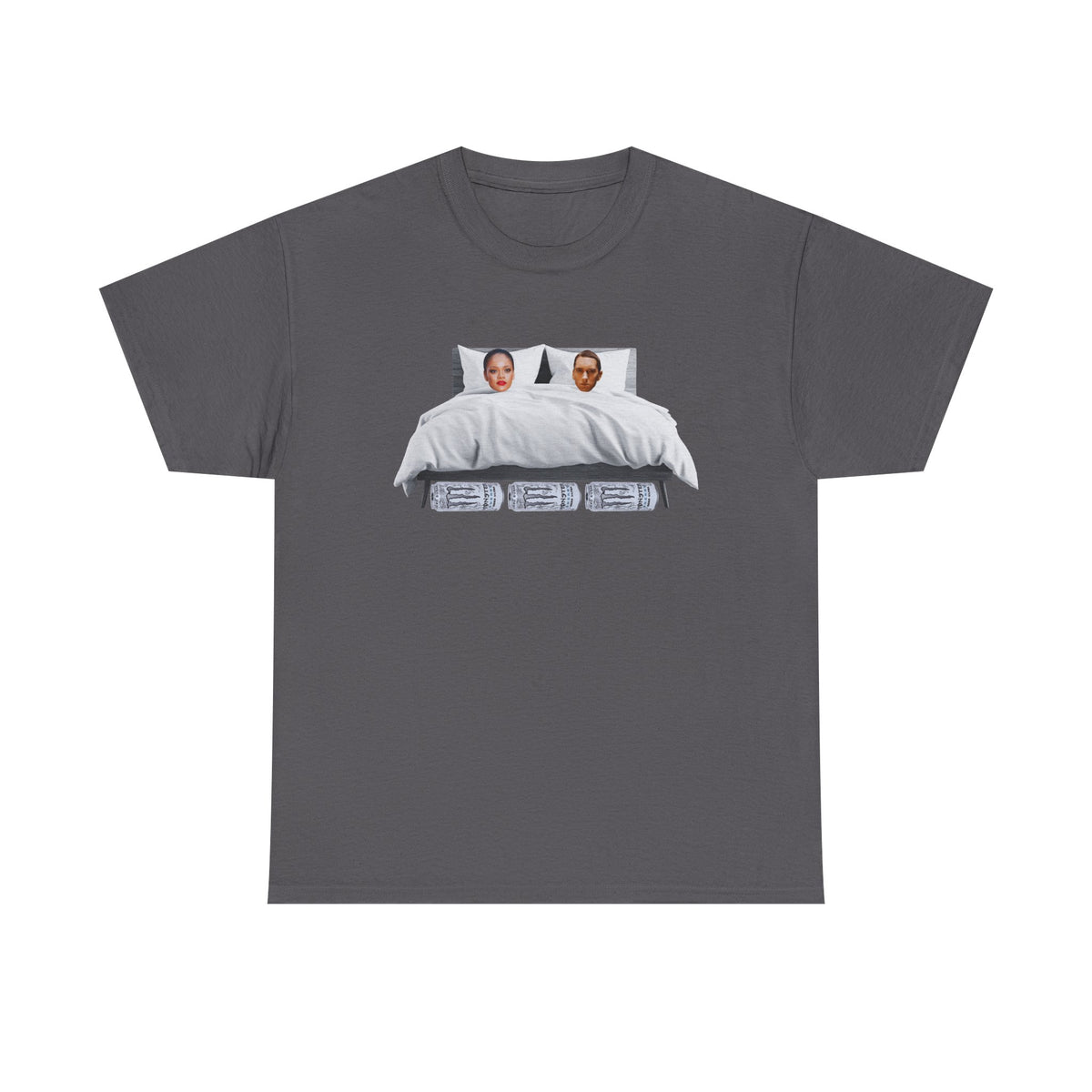 I'm Friends With The Monster That's Under My Bed Unisex Heavy Cotton Tee