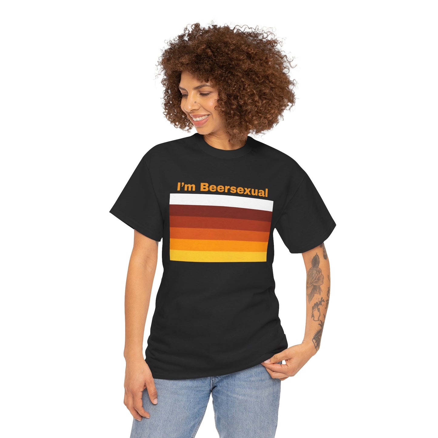 I'm Beersexual Unisex Heavy Cotton Tee
