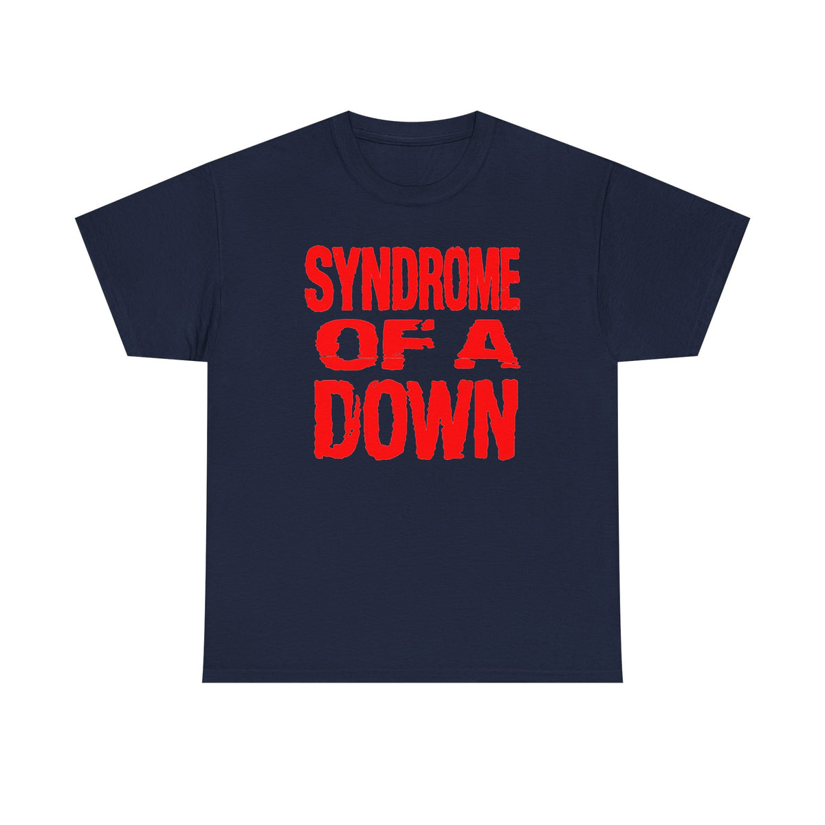 Syndrome of a Down Unisex Heavy Cotton Tee - Funny Shirt - Rock Music - Gift for Men and Women
