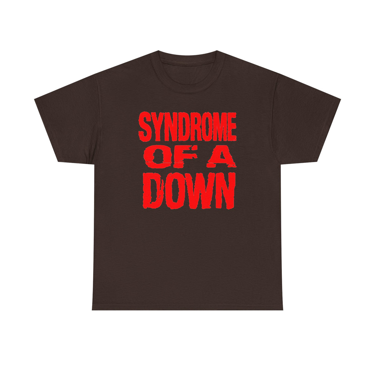 Syndrome of a Down Unisex Heavy Cotton Tee - Funny Shirt - Rock Music - Gift for Men and Women