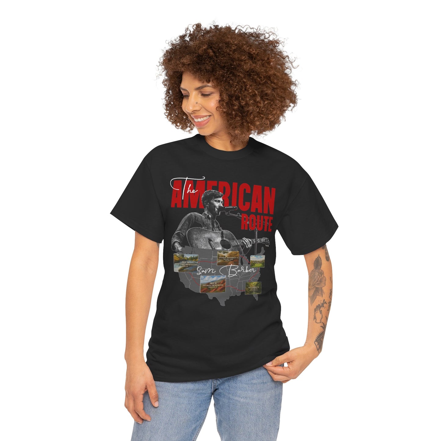 The American Route Sam Barber Unisex Heavy Cotton Tee