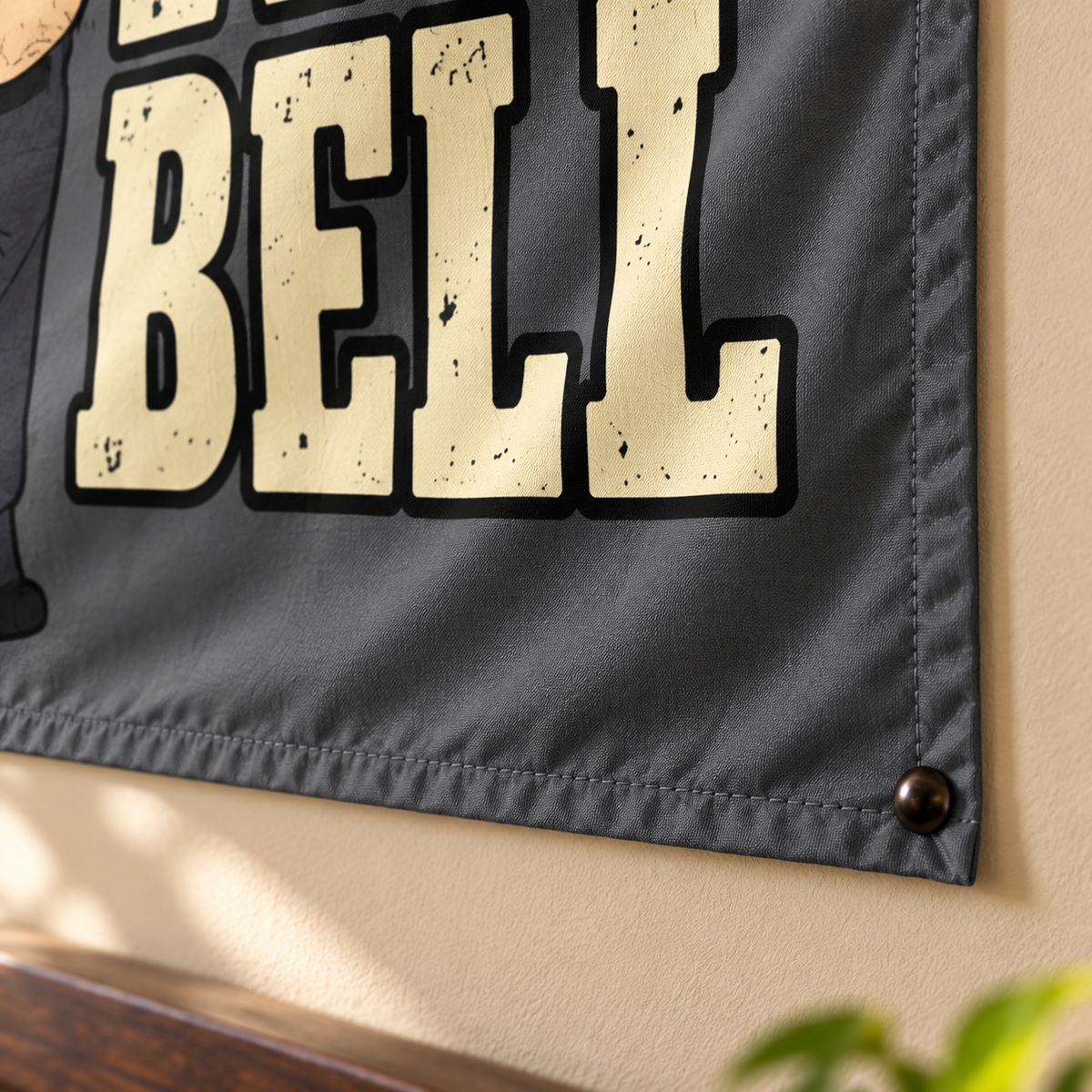 I Didn't Hear No Bell Indoor Wall Tapestry