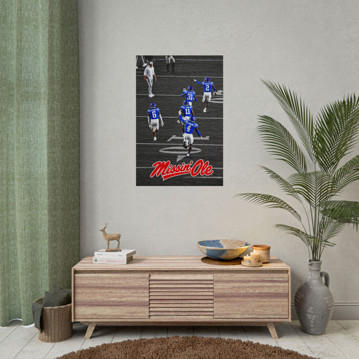 Missin Ole Mississippi Rolled Matte Poster