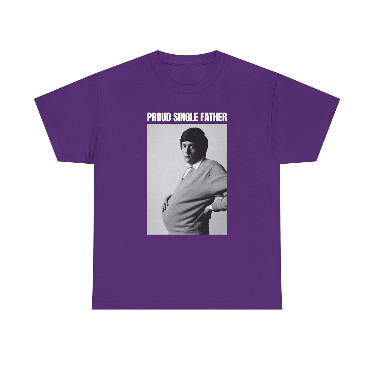 Proud Single Father Unisex Heavy Cotton Tee