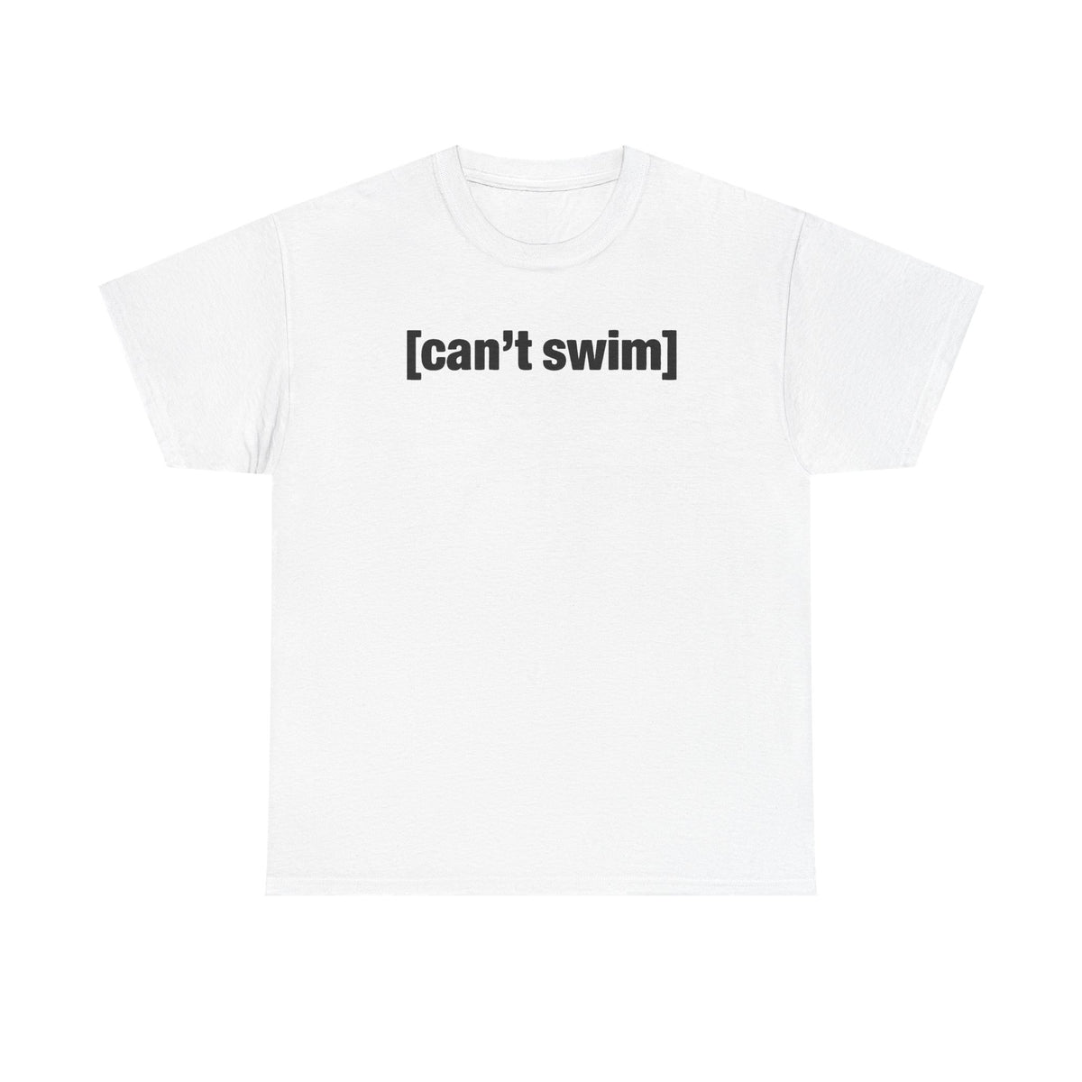 Can't Swim Unisex Heavy Cotton Tee