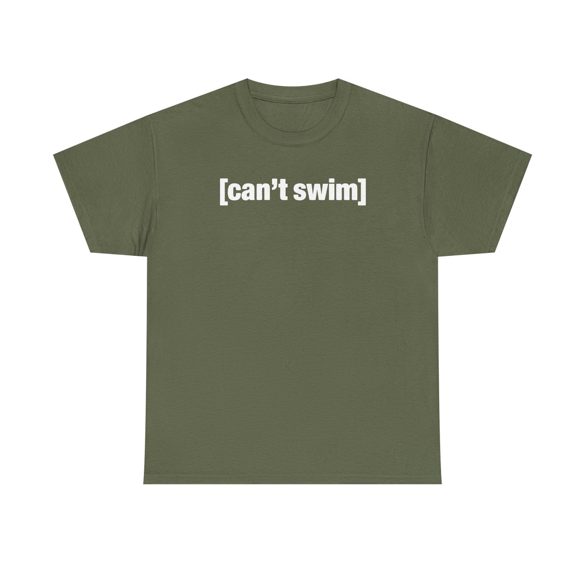Can't Swim Unisex Heavy Cotton Tee