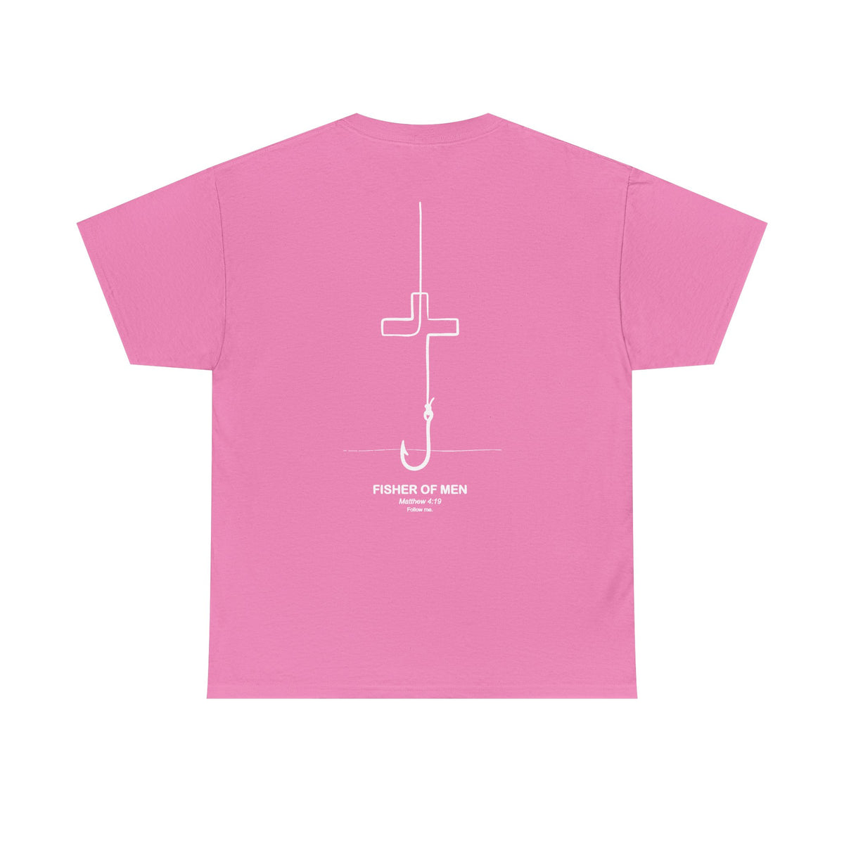 Fisher of Men Mathew 4:19 Unisex Heavy Cotton Tee