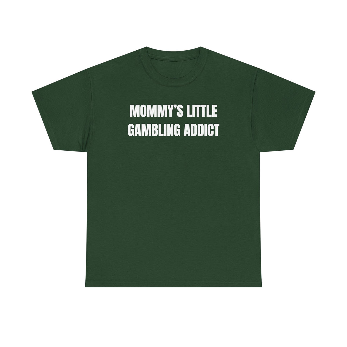 Mommy's Little Gambling Addict Unisex Heavy Cotton Tee