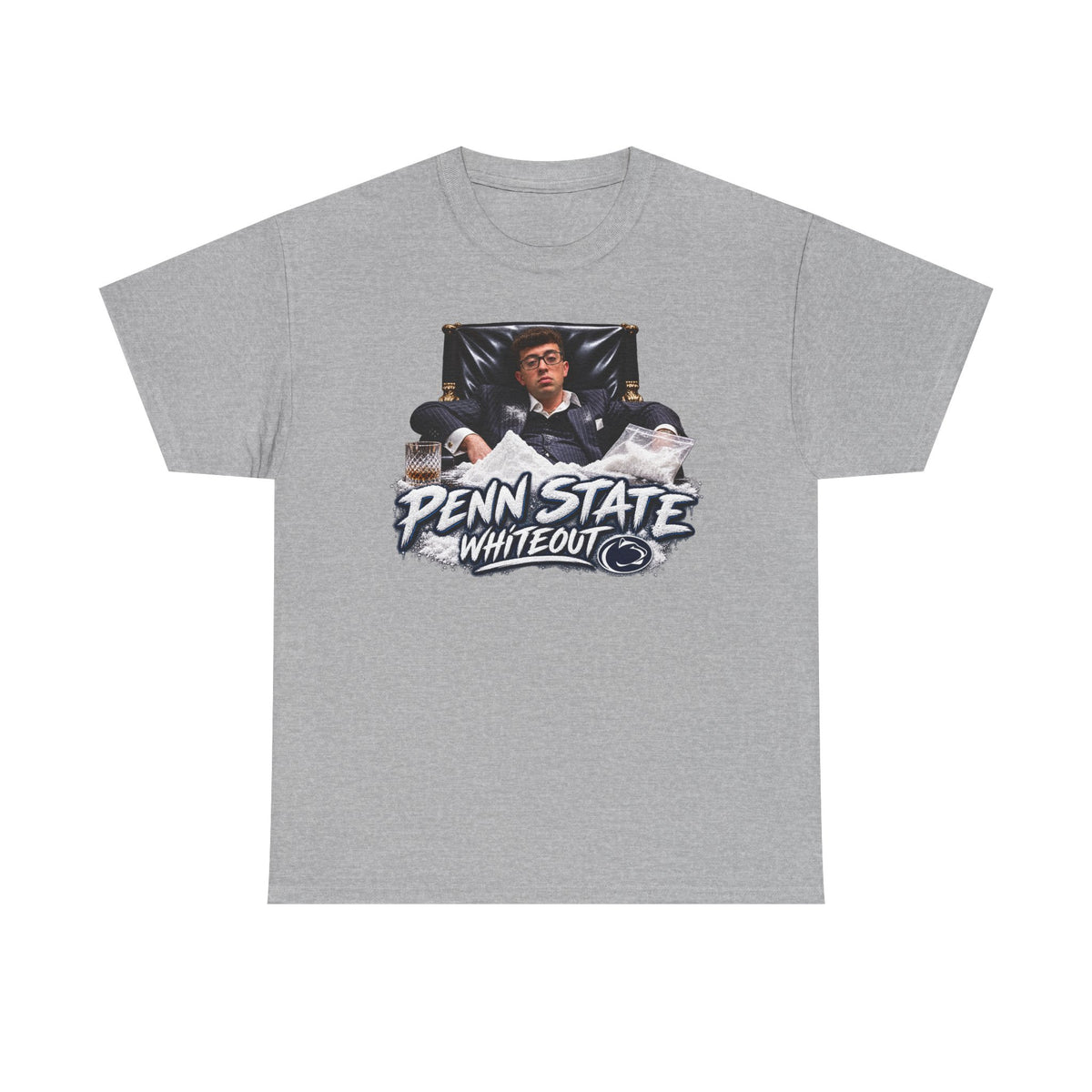 Pablo Pledgescabar Penn State Whiteout Unisex Heavy Cotton Tee