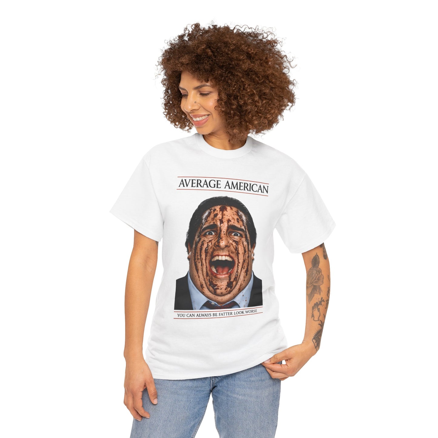 Average American Unisex Heavy Cotton Tee
