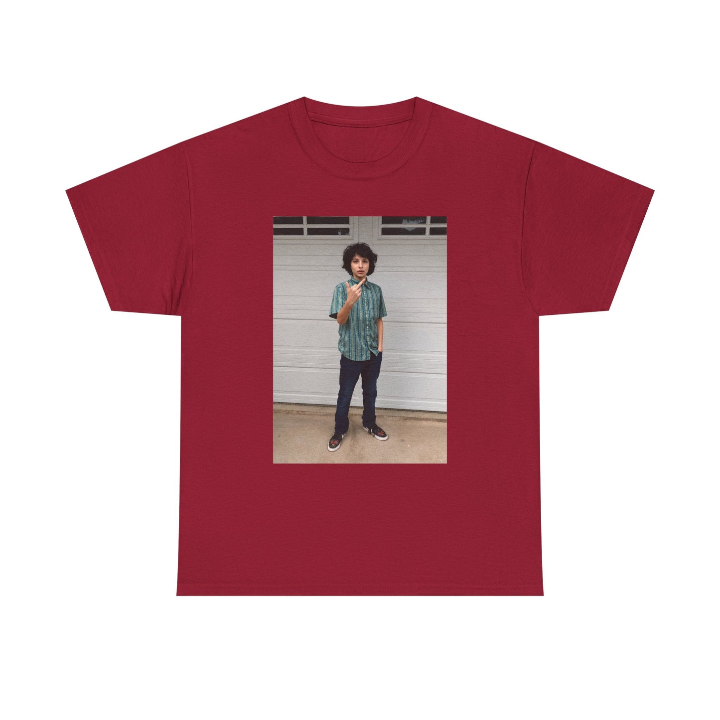 Little Finn Wolf Unisex Heavy Cotton Tee