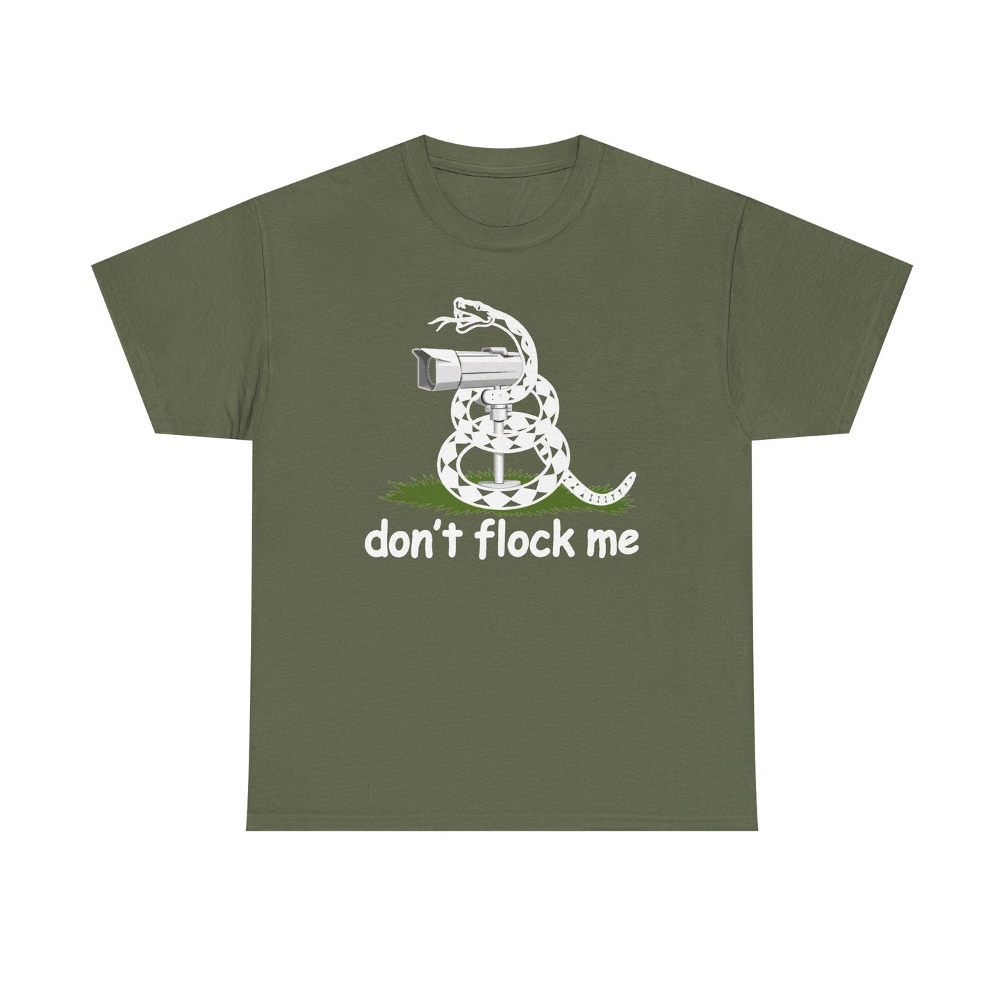 Don't Flock Me Unisex Heavy Cotton Tee - Freedom Shirt - Cameras - USA - Gift for Men and Women
