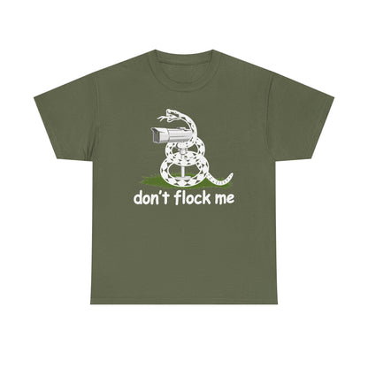 Don't Flock Me Unisex Heavy Cotton Tee - Freedom Shirt - Cameras - USA - Gift for Men and Women