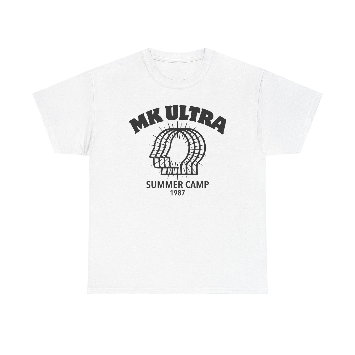 MK Ultra Summer Camp 1987 Unisex Heavy Cotton Tee