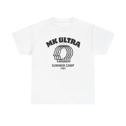 MK Ultra Summer Camp 1987 Unisex Heavy Cotton Tee
