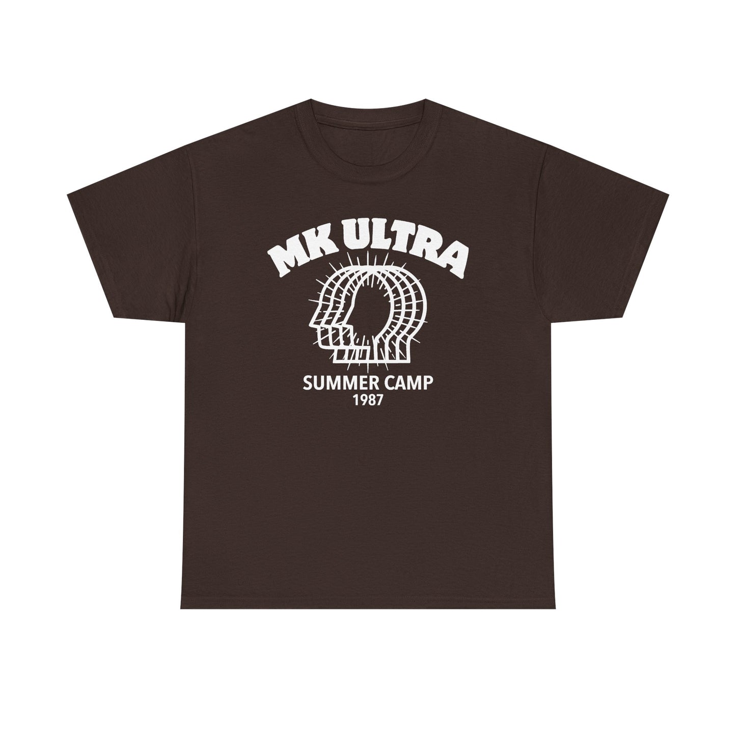 MK Ultra Summer Camp 1987 Unisex Heavy Cotton Tee