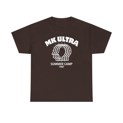 MK Ultra Summer Camp 1987 Unisex Heavy Cotton Tee
