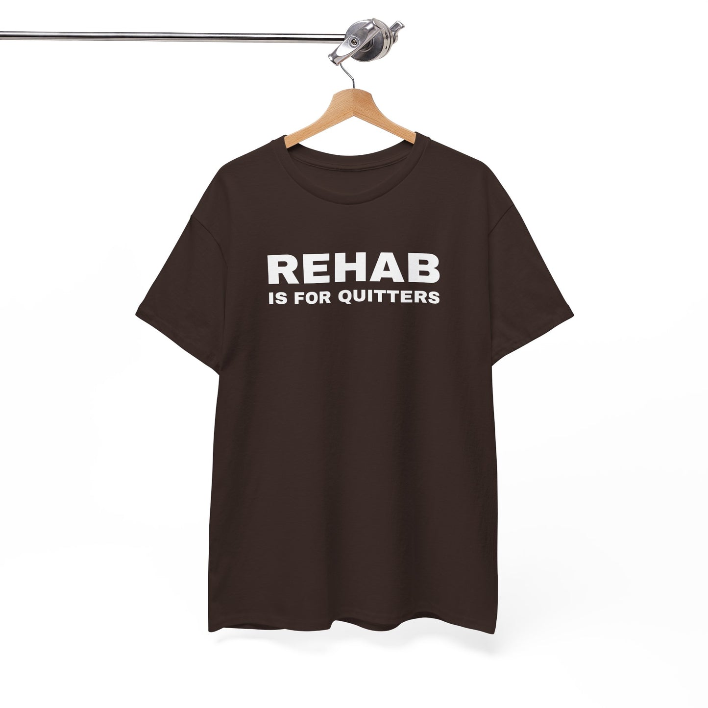 Rehab is for Quitters Unisex Heavy Cotton Tee