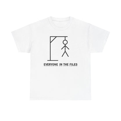Everyone in the Files Unisex Heavy Cotton Tee