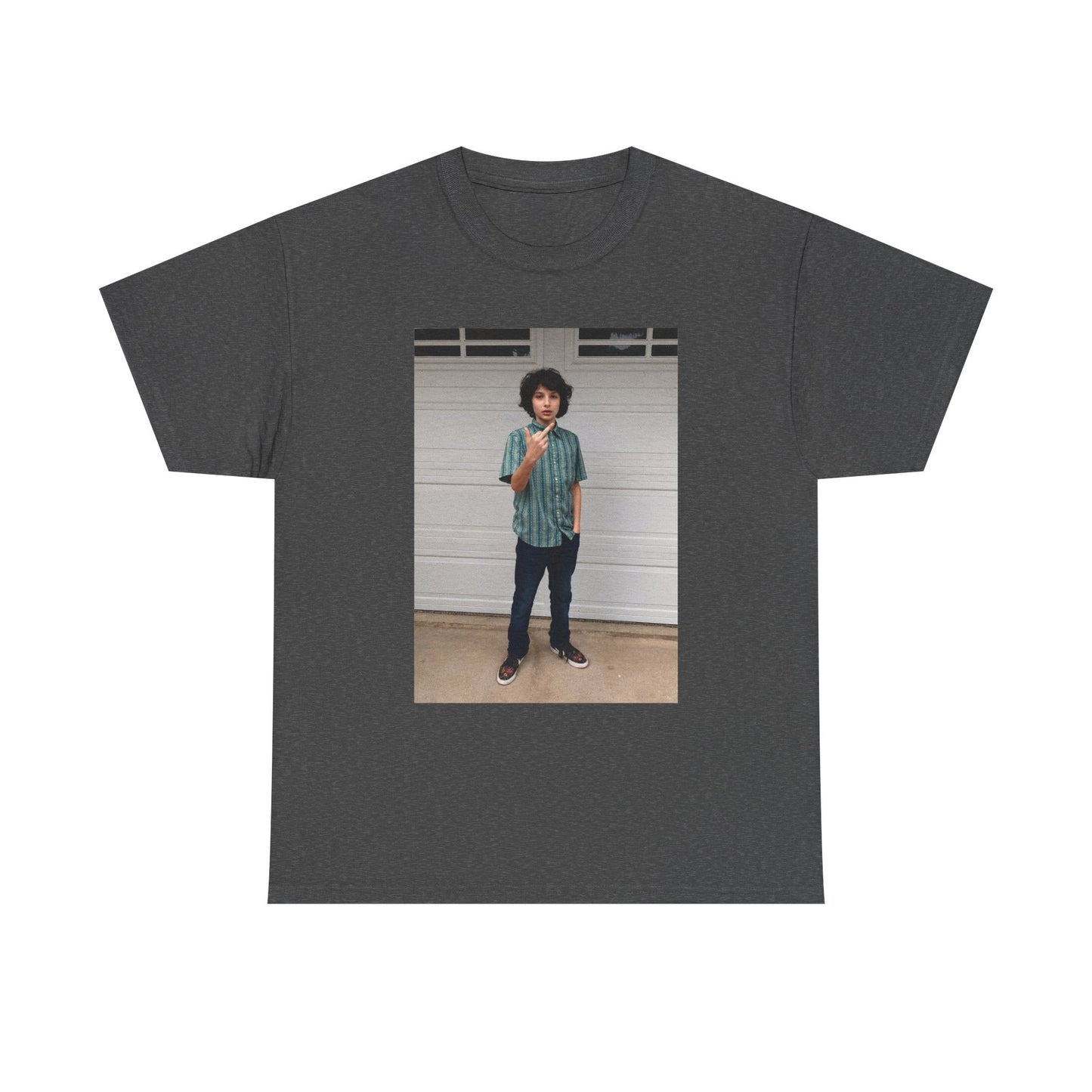 Little Finn Wolf Unisex Heavy Cotton Tee