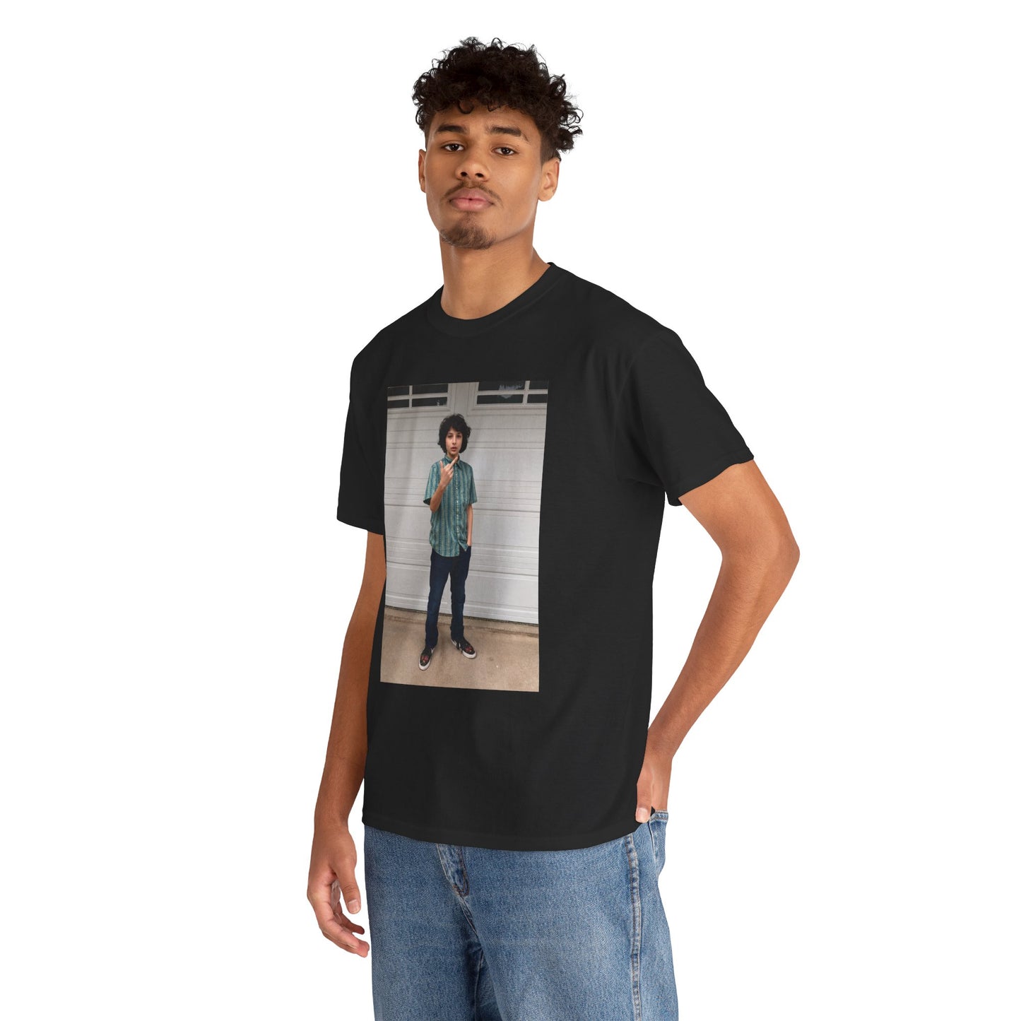 Little Finn Wolf Unisex Heavy Cotton Tee