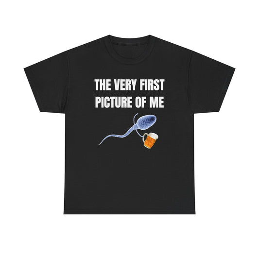 The Very First Picture Of Me Unisex Heavy Cotton Tee