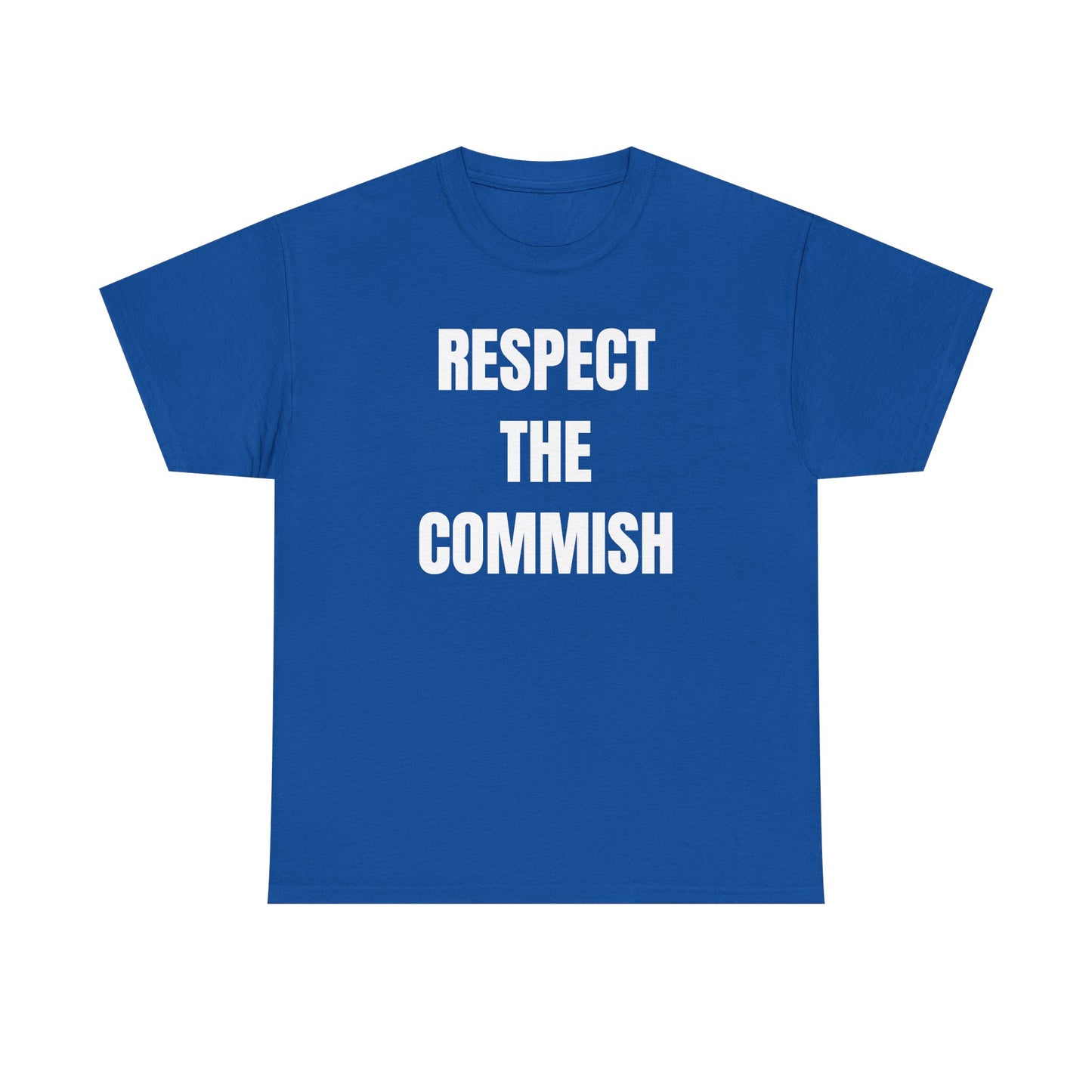 Respect the Commish Unisex Heavy Cotton Tee
