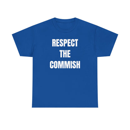 Respect the Commish Unisex Heavy Cotton Tee