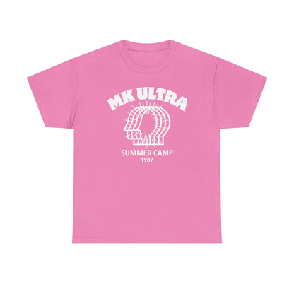 MK Ultra Summer Camp 1987 Unisex Heavy Cotton Tee