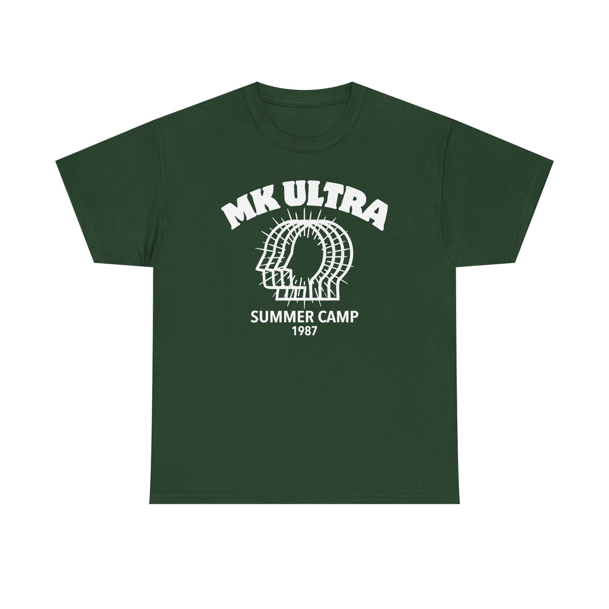 MK Ultra Summer Camp 1987 Unisex Heavy Cotton Tee