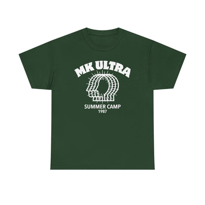MK Ultra Summer Camp 1987 Unisex Heavy Cotton Tee