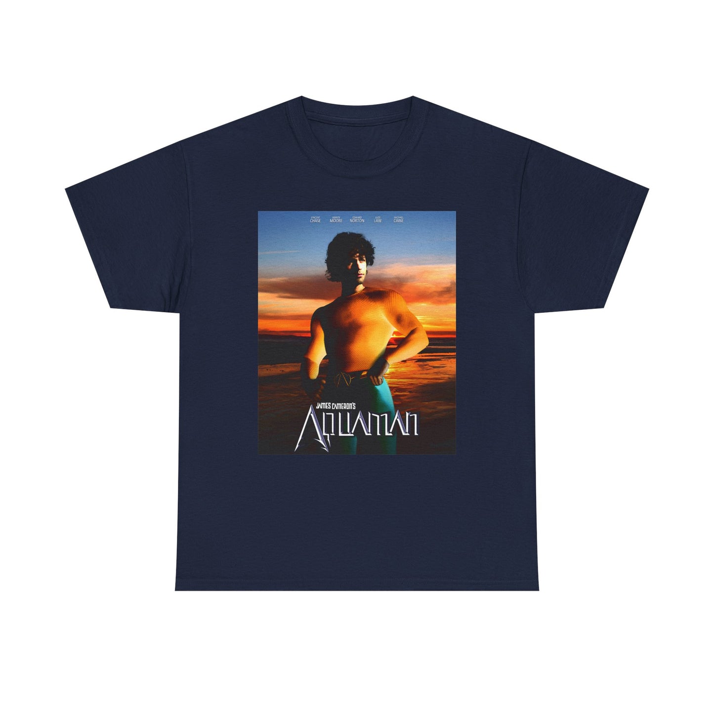 Vinny Chase Aqua Man Unisex Heavy Cotton Tee