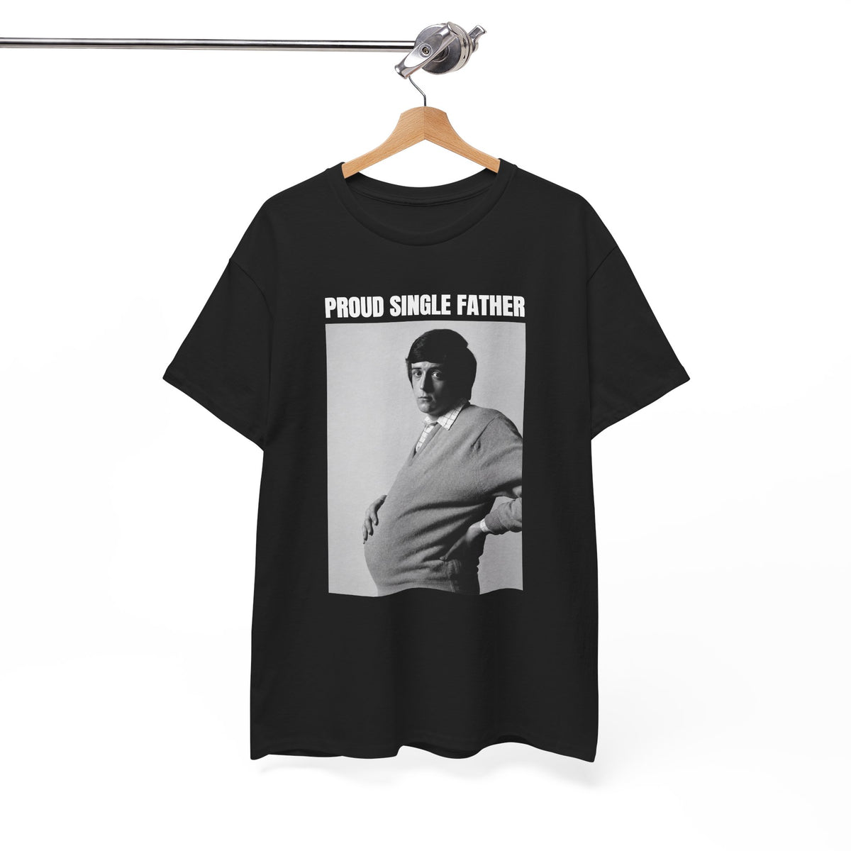 Proud Single Father Unisex Heavy Cotton Tee