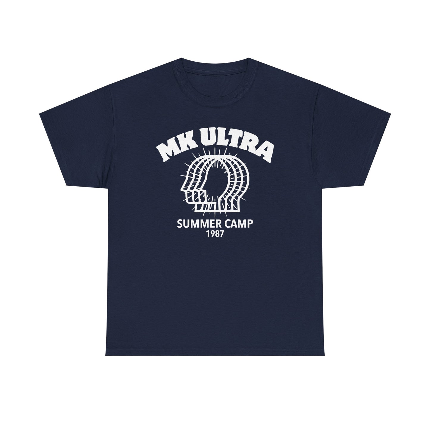 MK Ultra Summer Camp 1987 Unisex Heavy Cotton Tee