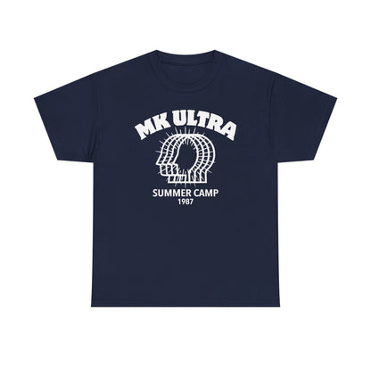 MK Ultra Summer Camp 1987 Unisex Heavy Cotton Tee