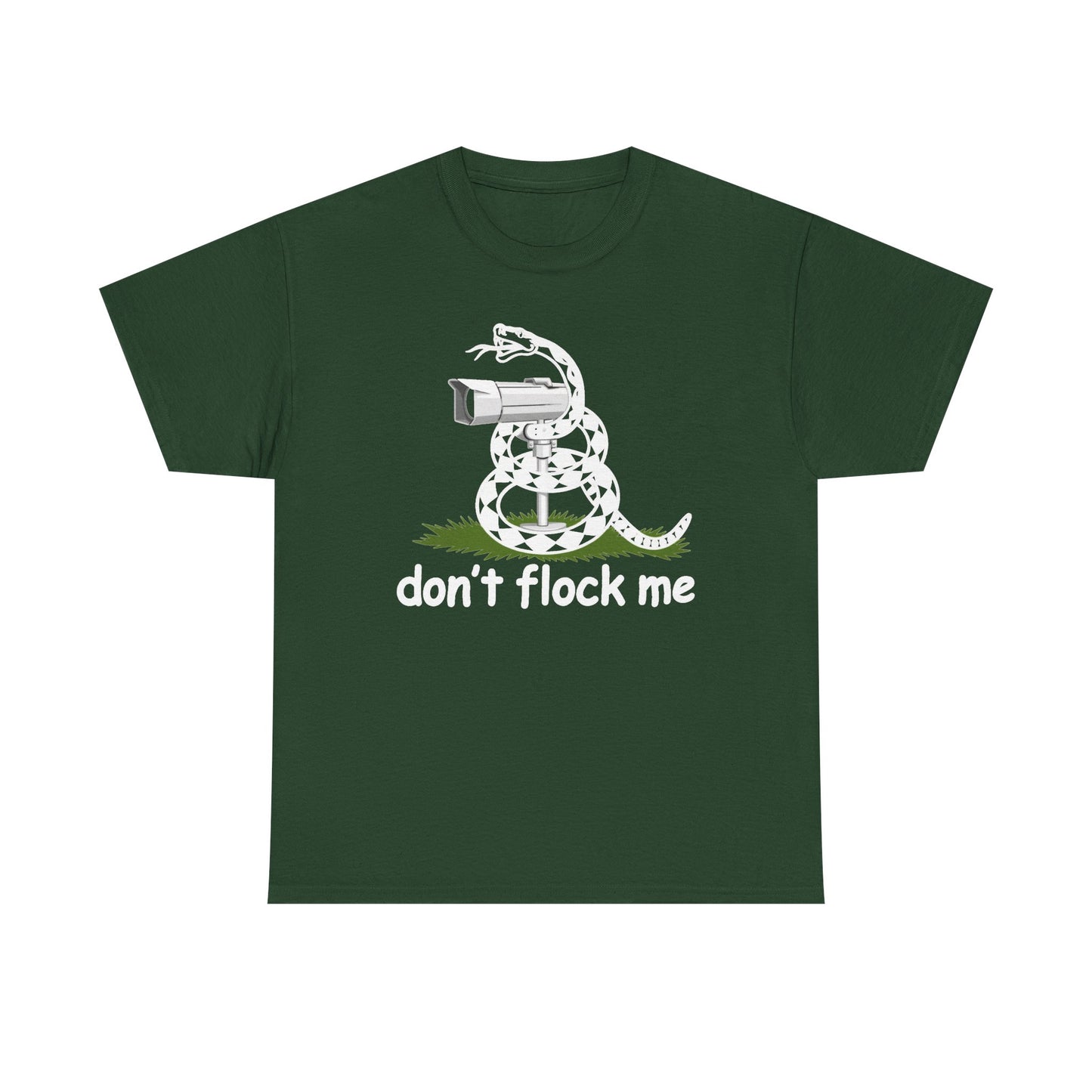 Don't Flock Me Unisex Heavy Cotton Tee - Freedom Shirt - Cameras - USA - Gift for Men and Women