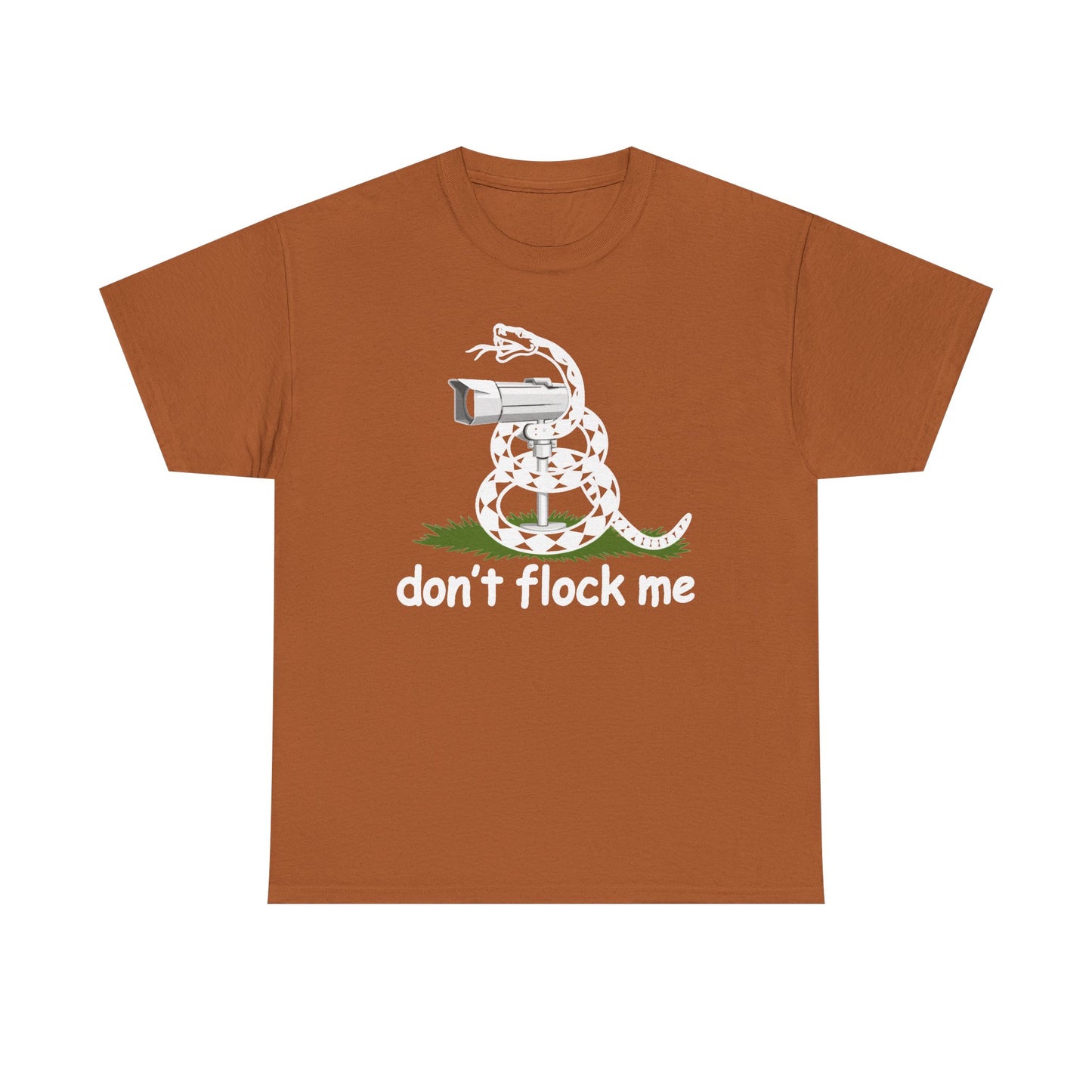Don't Flock Me Unisex Heavy Cotton Tee - Freedom Shirt - Cameras - USA - Gift for Men and Women