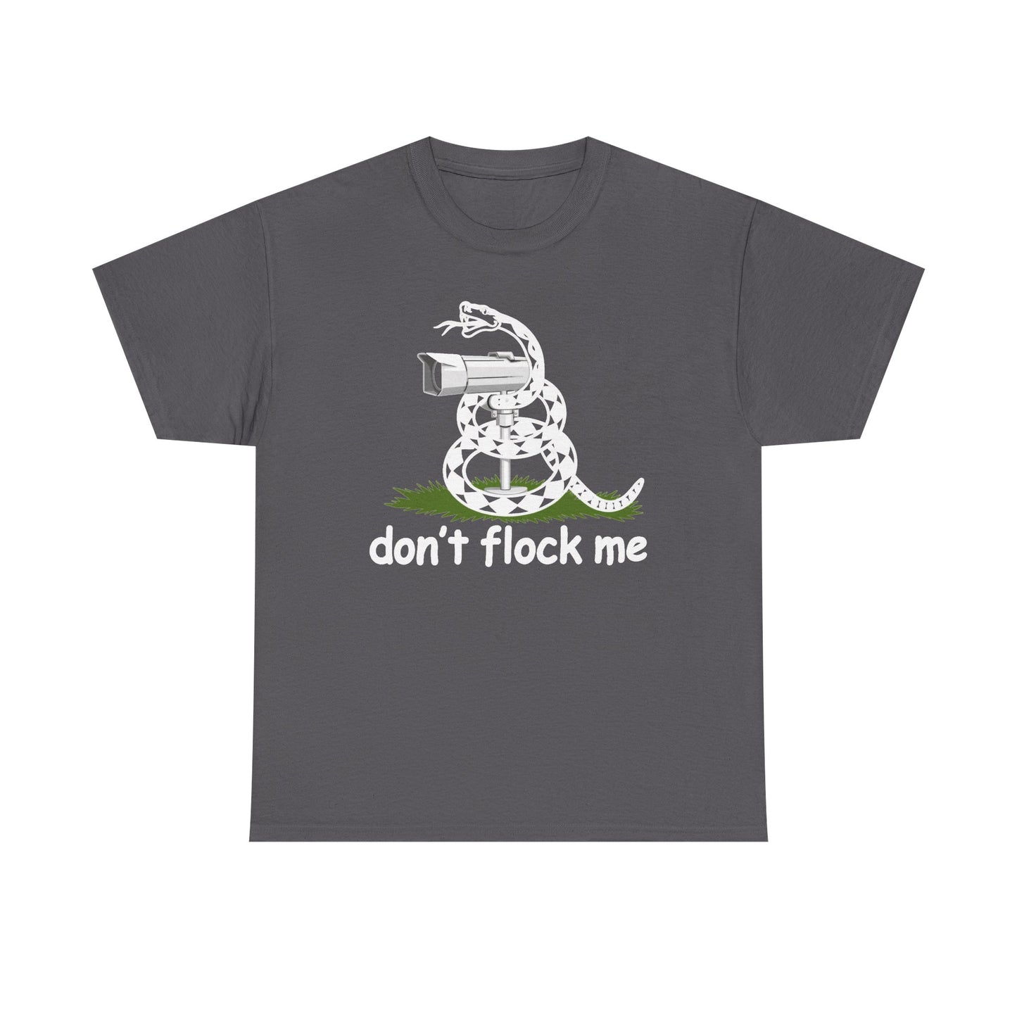 Don't Flock Me Unisex Heavy Cotton Tee - Freedom Shirt - Cameras - USA - Gift for Men and Women