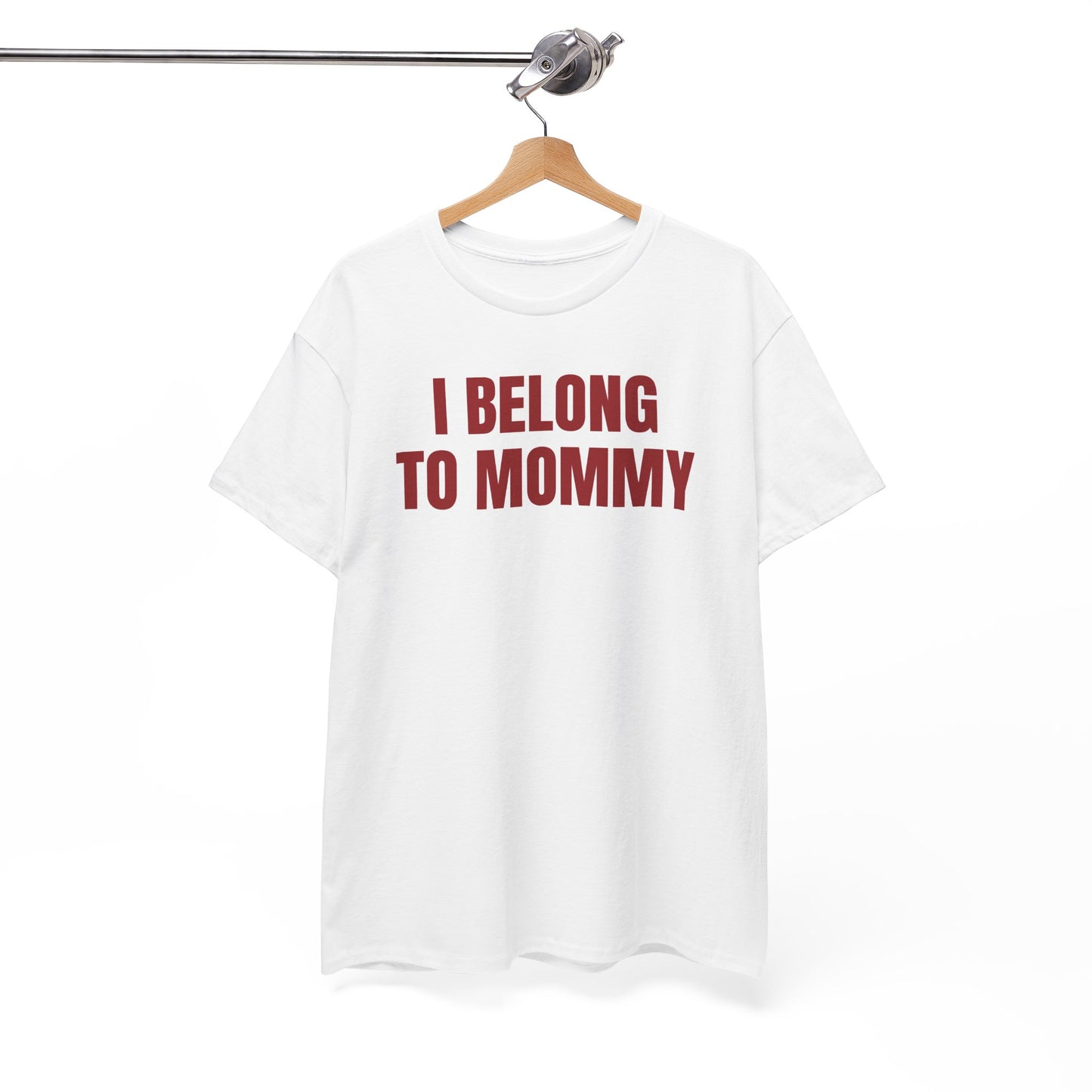 I Belong to Mommy Unisex Heavy Cotton Tee