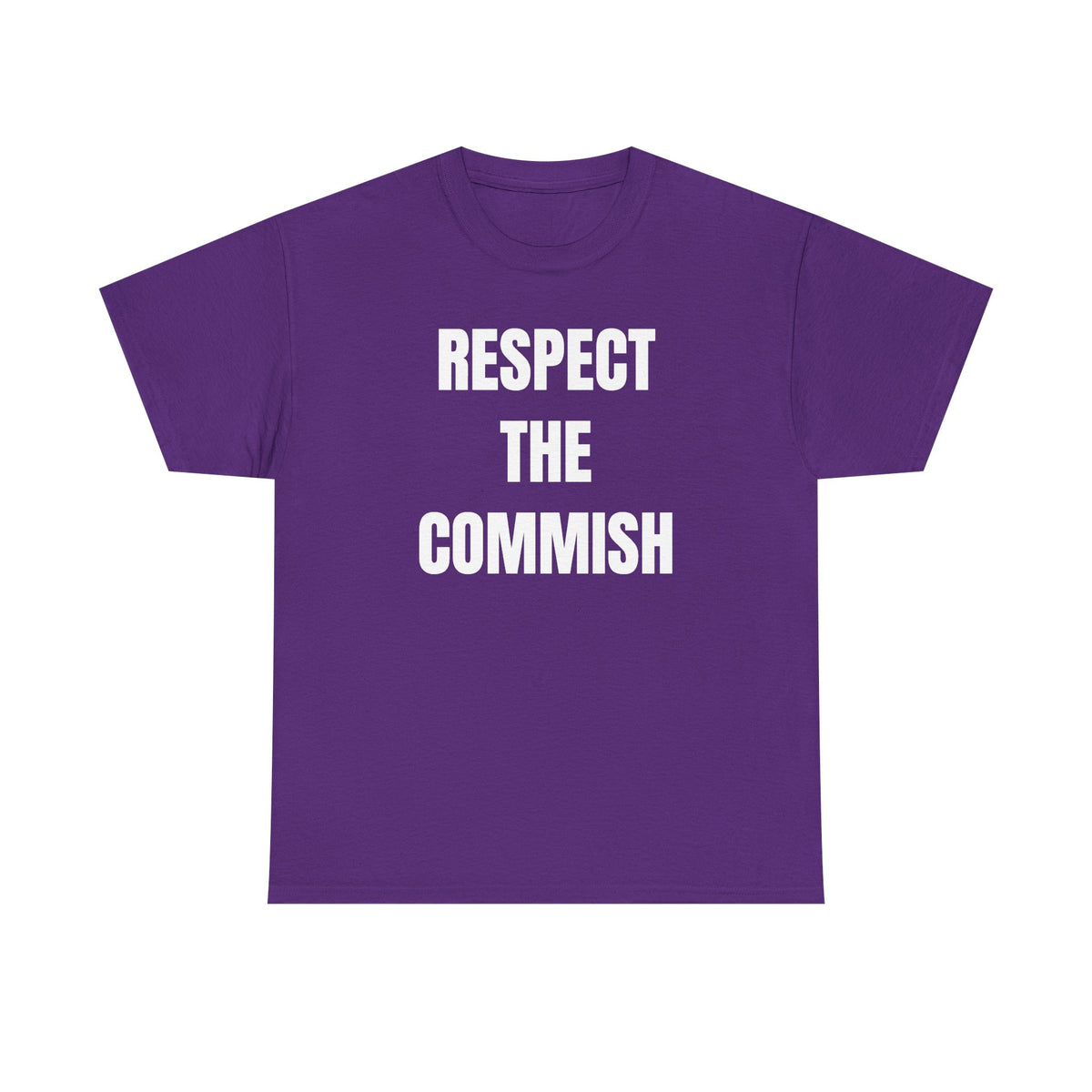 Respect the Commish Unisex Heavy Cotton Tee
