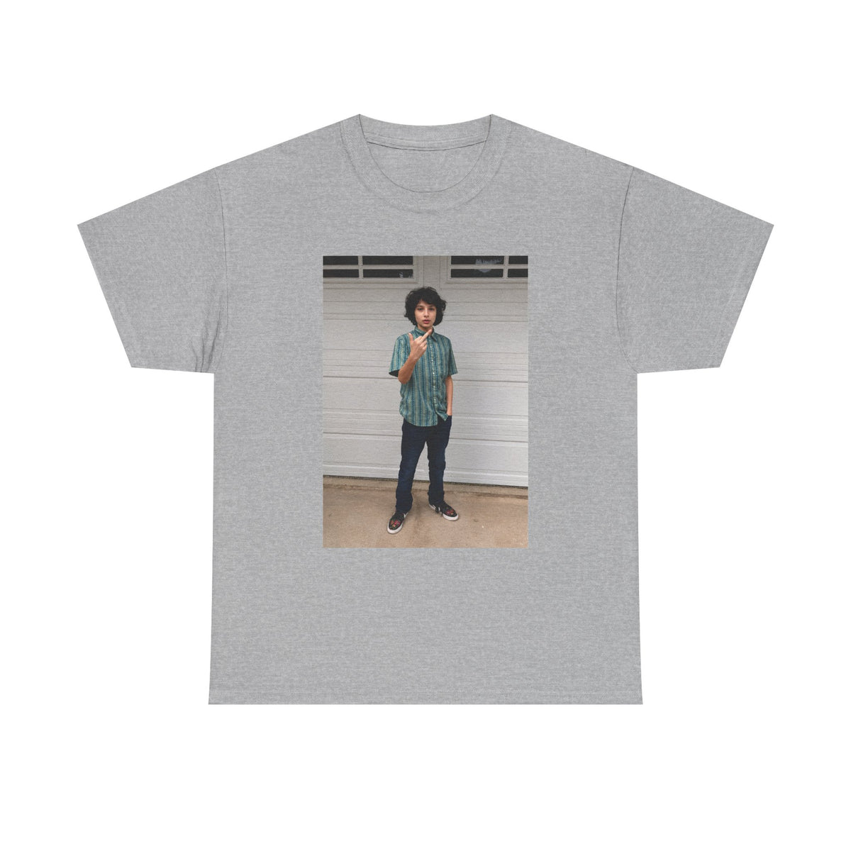 Little Finn Wolf Unisex Heavy Cotton Tee
