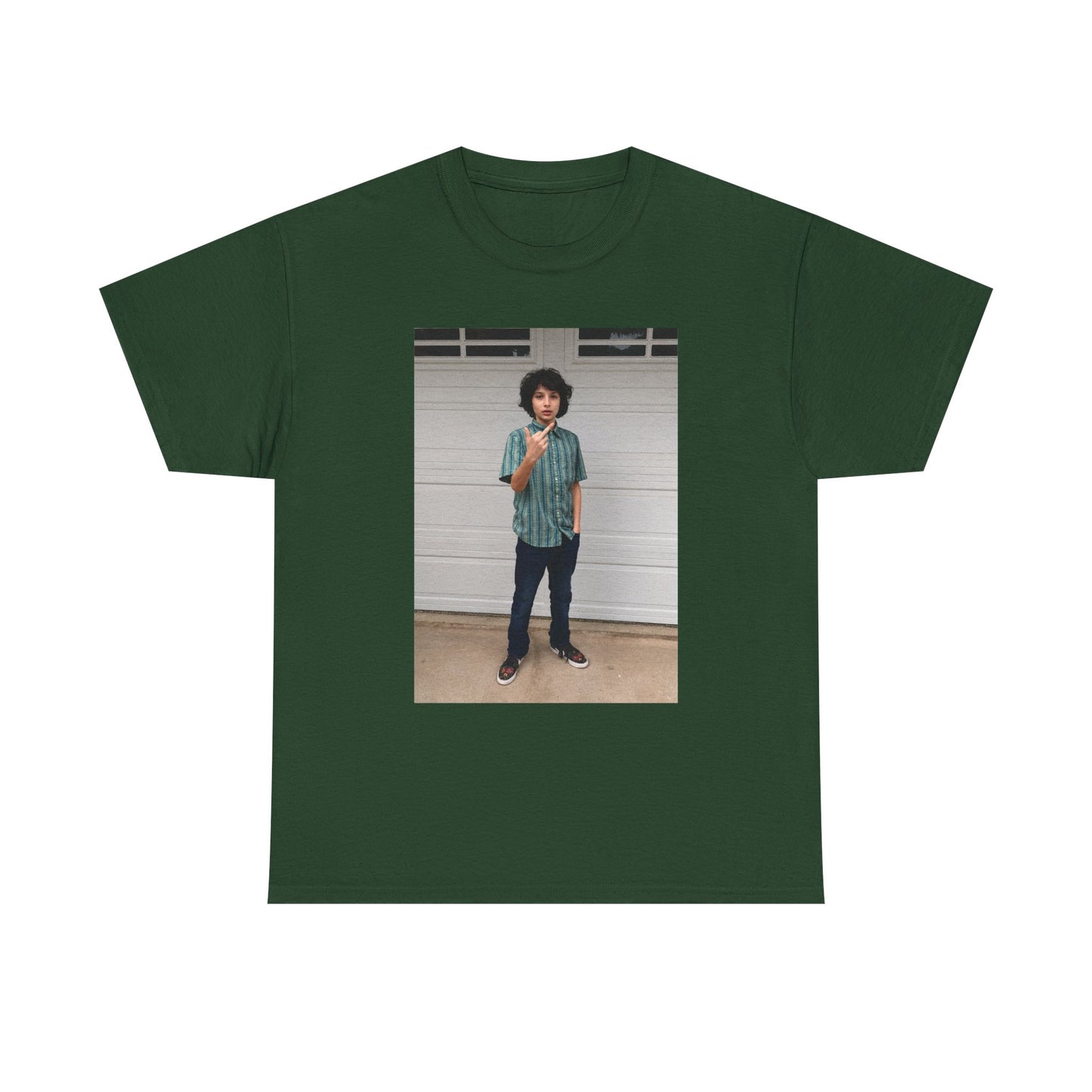 Little Finn Wolf Unisex Heavy Cotton Tee