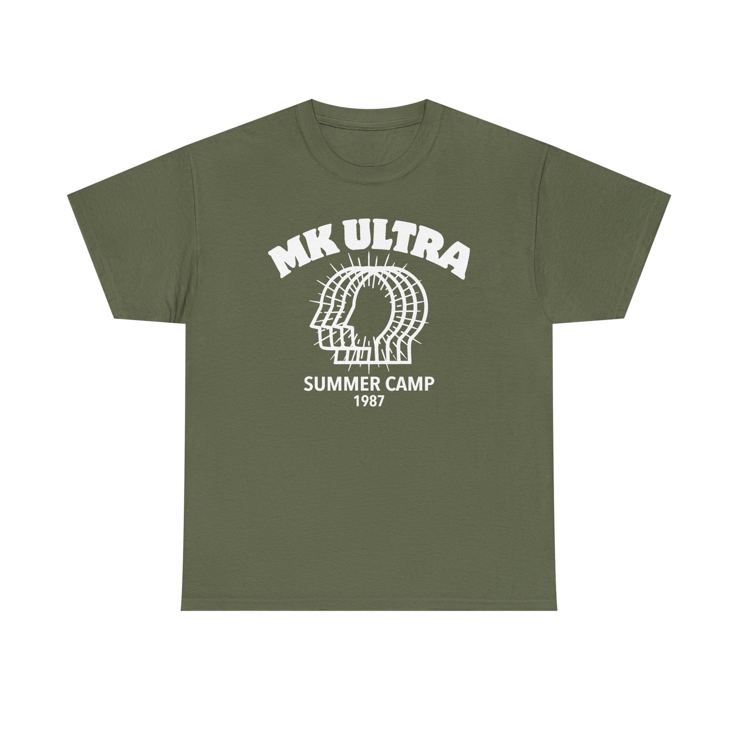 MK Ultra Summer Camp 1987 Unisex Heavy Cotton Tee