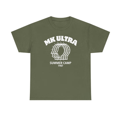 MK Ultra Summer Camp 1987 Unisex Heavy Cotton Tee