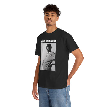 Proud Single Father Unisex Heavy Cotton Tee