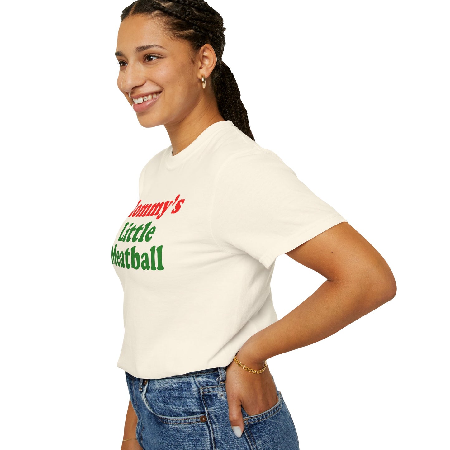 Mommy's Little Meatball Unisex Garment Dyed Comfort Colors T shirt